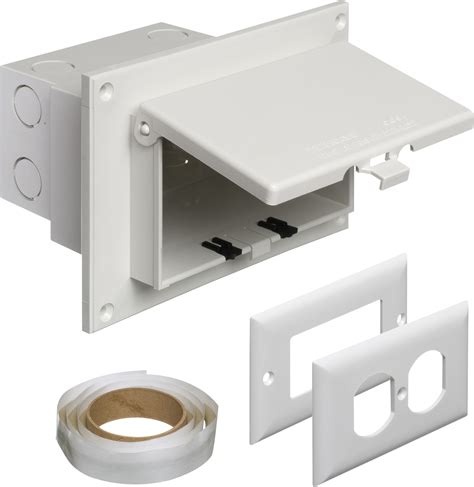 220 electrical box outside|recessed 220 volt outlet box.